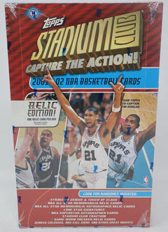 2001/02 Topps Stadium Club Basketball Box (Relic Edition) (Hobby) (24/6)-1