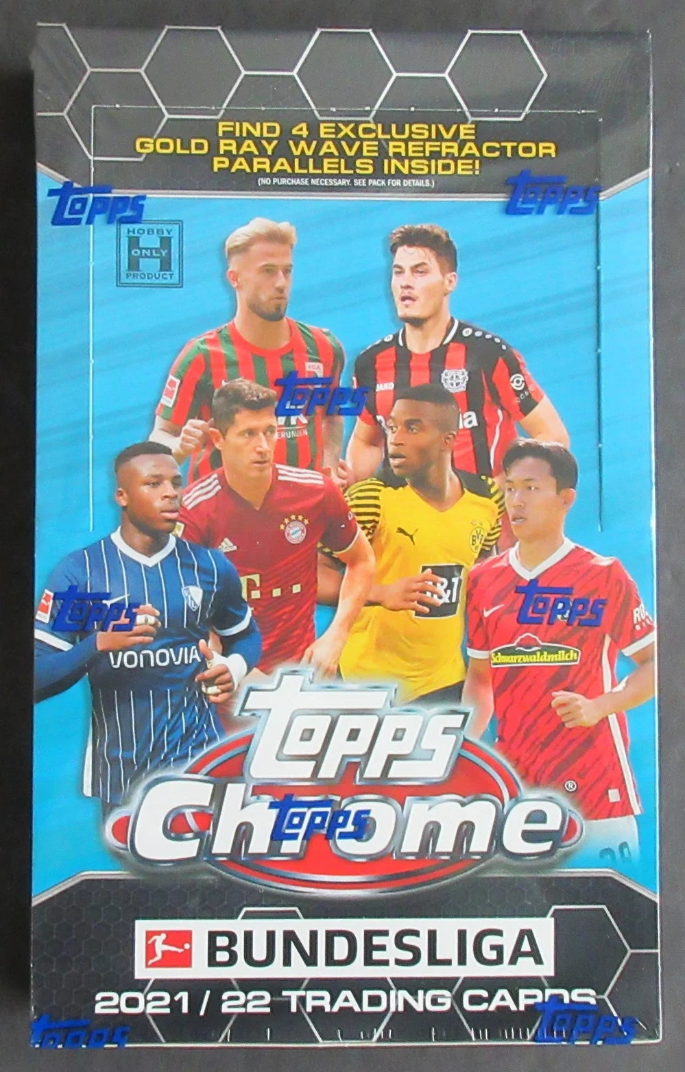 2021/22 Topps Chrome Bundesliga Soccer Lite Box (Hobby) (16/4)-1