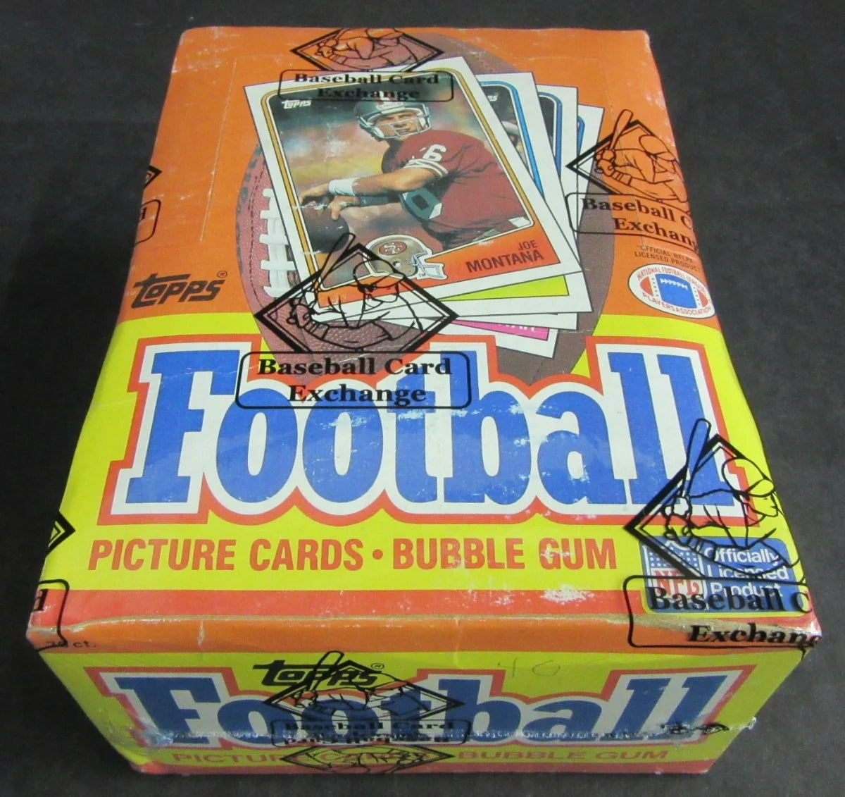 1988 Topps Football Unopened Wax Box (BBCE) (Non X-Out)-1