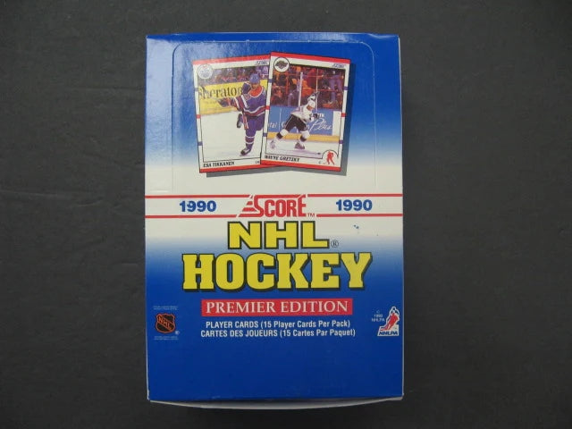 1990/91 Score Hockey Box (Canadian) (36/15)-1