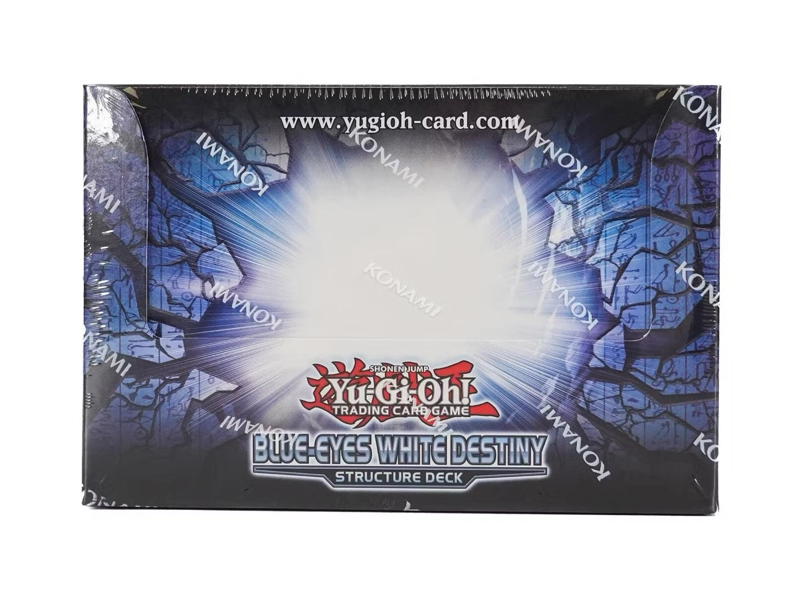 Yugioh Blue-Eyes White Destiny Structure Deck Display Sealed 8 Structure Decks
