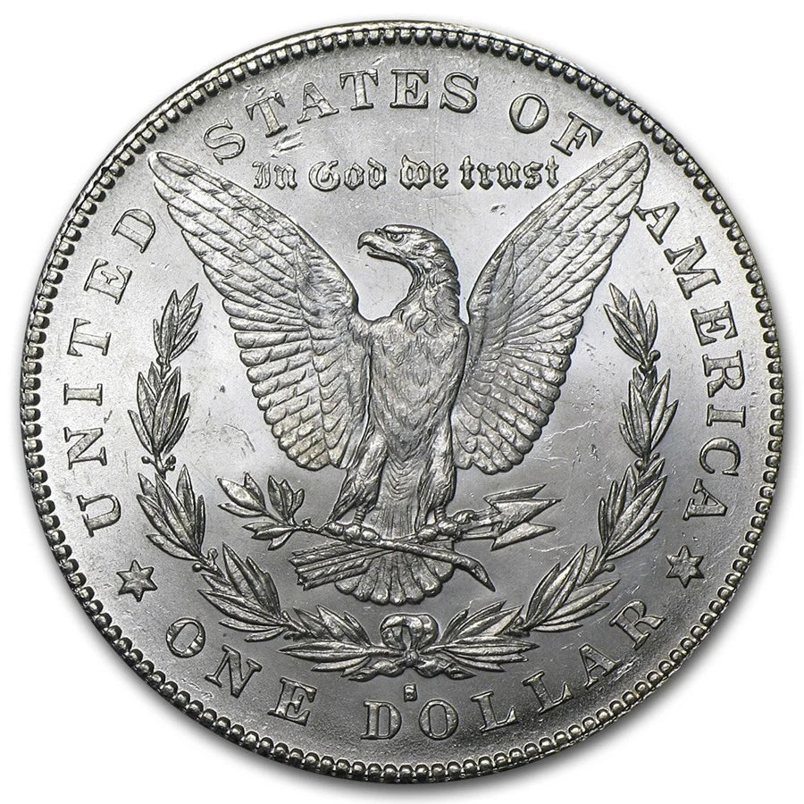 1878 S Morgan Silver Dollar $1 Brilliant Uncirculated BU 90% Silver