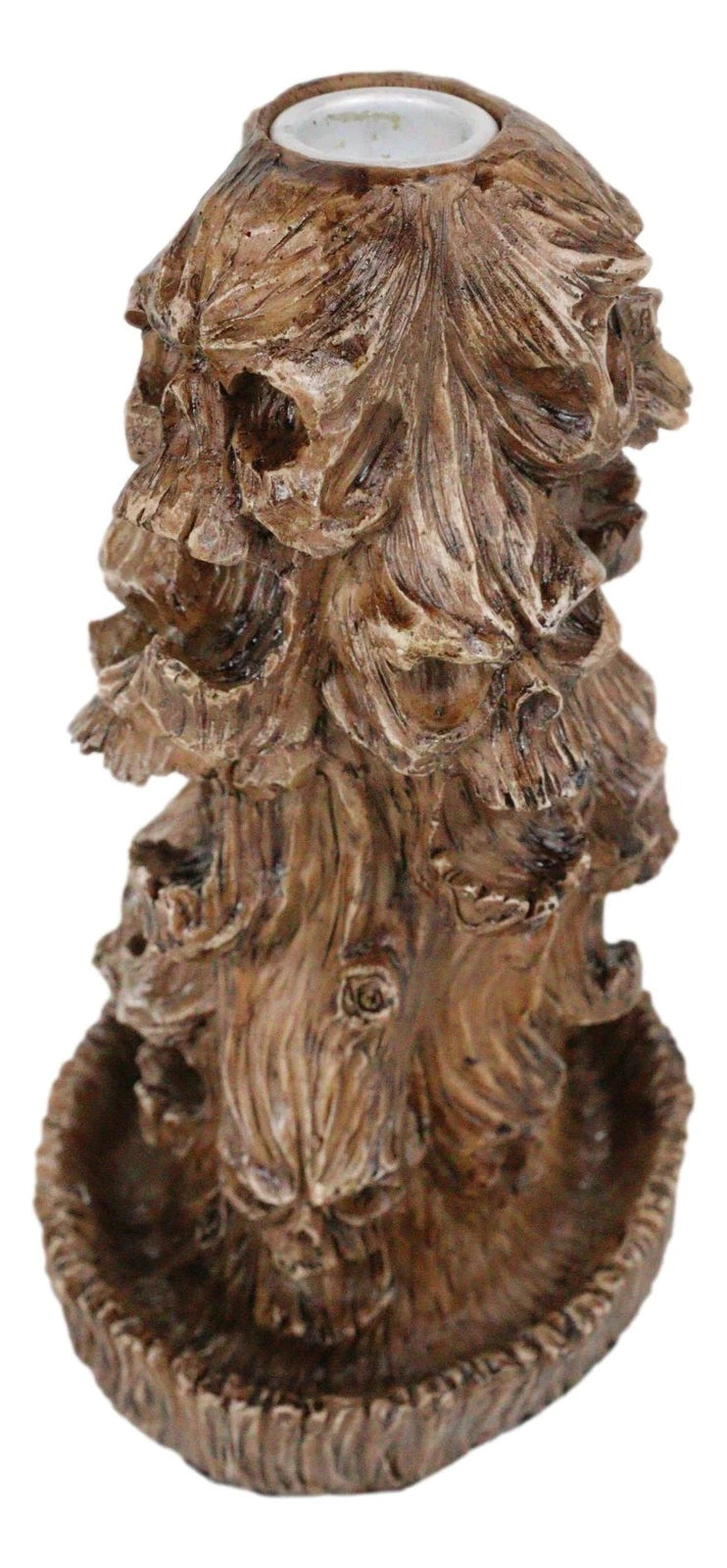 Morphing Screaming Underworld Skulls In Willow Tree Backflow Incense Cone Burner-7