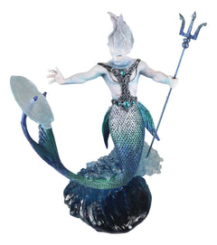Water Elemental Talokan Sea Wizard Sorcerer Bending Ocean Spirit Energy Figurine-6
