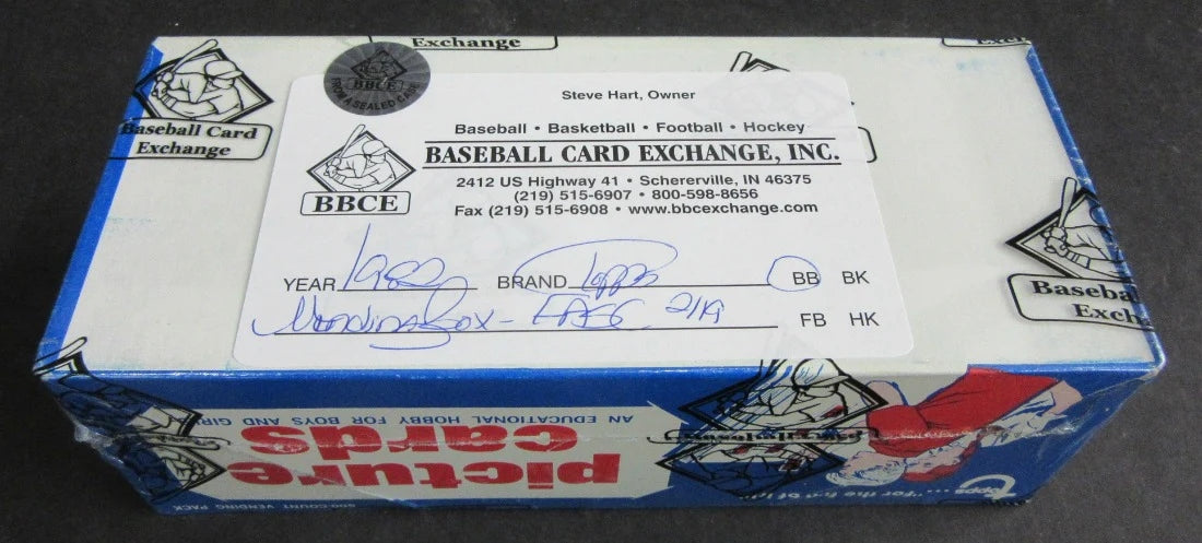 1982 Topps Baseball Unopened Vending Box (FASC)