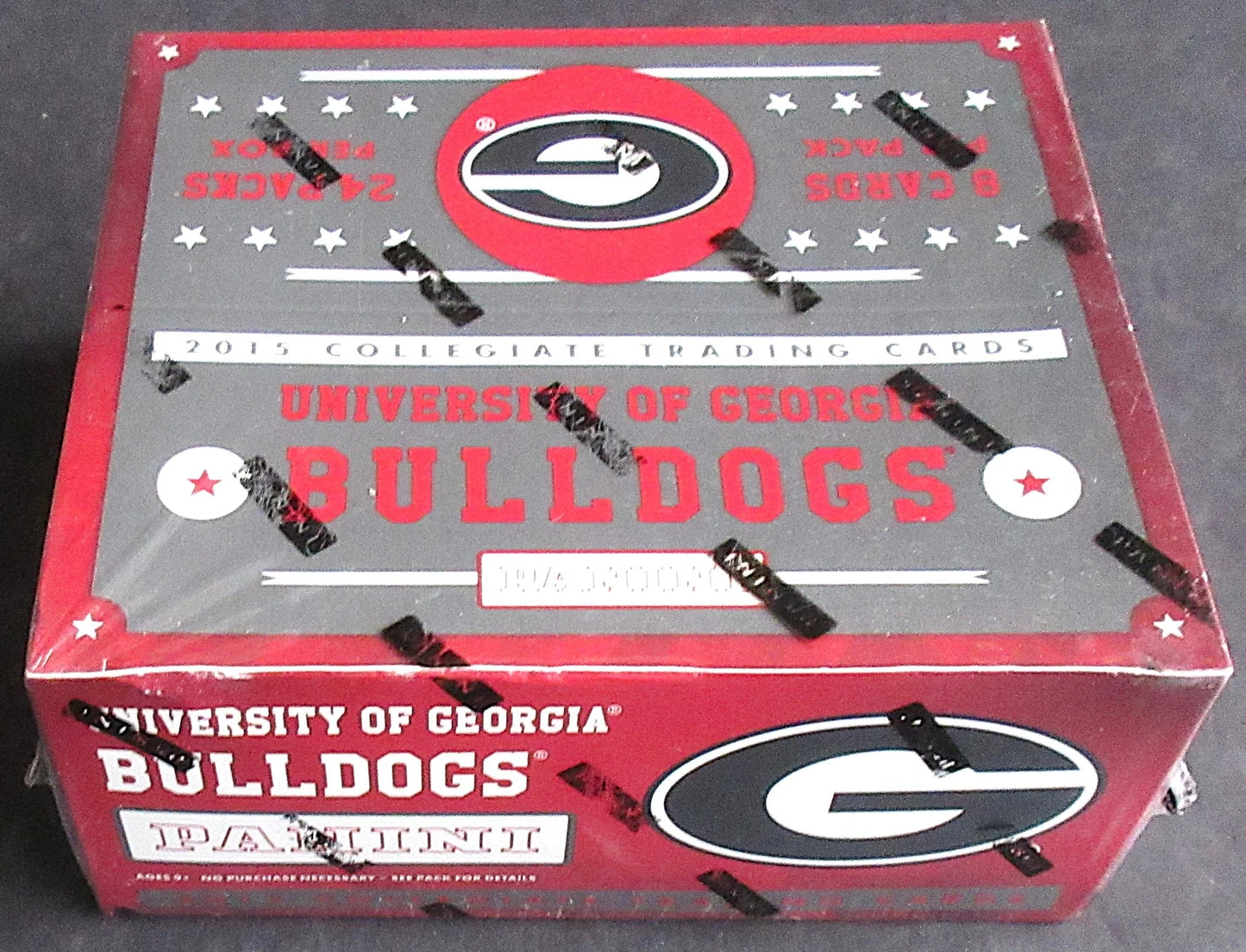 2015 Panini University of Georgia Bulldogs Collegiate Multi-Sport Box (24/8)-1