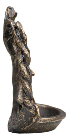 Ethereal Forest Celtic Greenman Ent Tree Of Life Backflow Incense Cone Burner-5