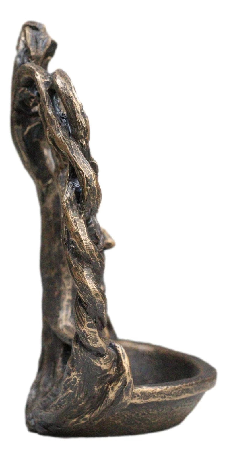 Ethereal Forest Celtic Greenman Ent Tree Of Life Backflow Incense Cone Burner-5