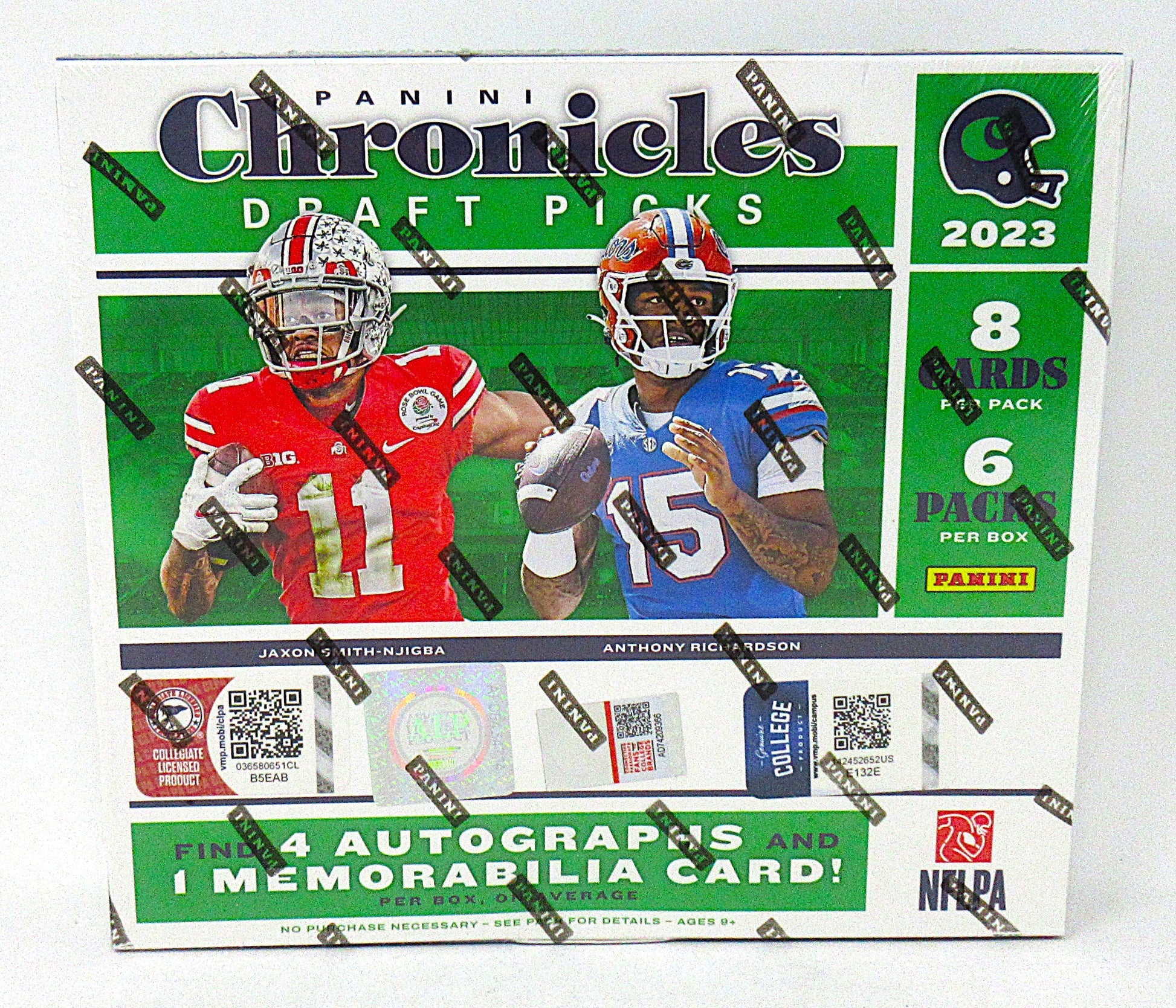 2023 Panini Chronicles Draft Picks Football Box (Hobby) (6/8)
