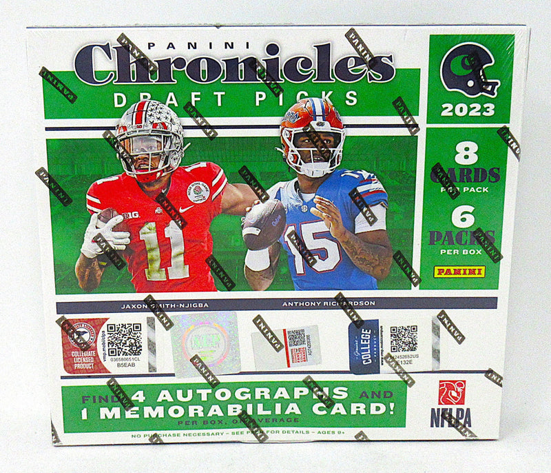 2023 Panini Chronicles Draft Picks Football Box (Hobby) (6/8)-1