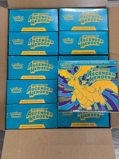 Pokemon Ascended Heroes (ME2.5) Elite Trainer Box Case! Brand New Factory Sealed-1