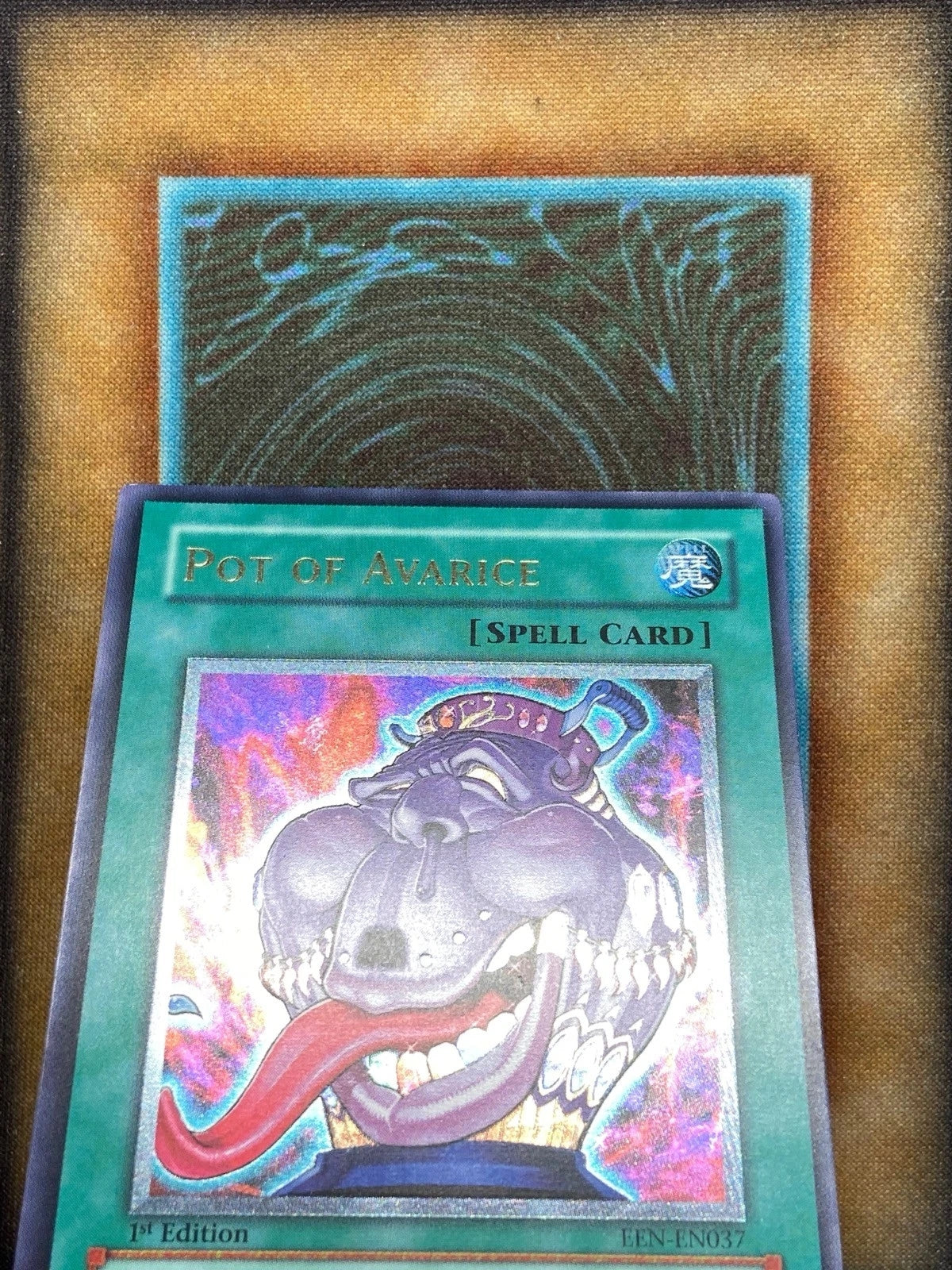 Yugioh Pot of Avarice EEN-EN037 Ultimate Rare 1st Ed NM