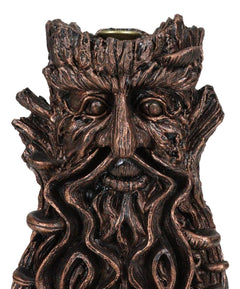 Greenman Tree Man God Forest Ent Waterfall Smoke Backflow Incense Cone Burner-4