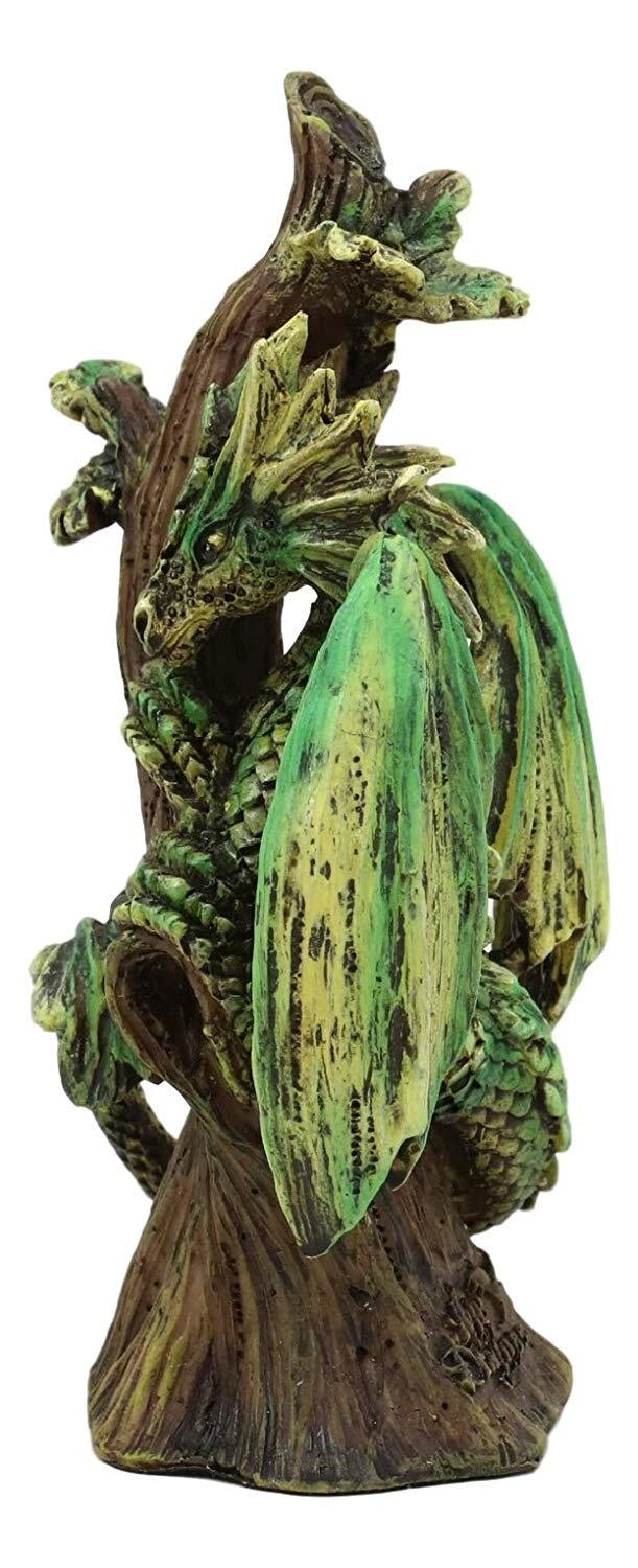Dryad Gaia Tree Ent Earth Dragon Baby Wyrmling 5.25"H Figurine Anne Stokes-4