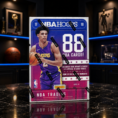 Hoops Basketball Cards 2017-18 Panini NBA Factory Sealed Blaster Box, 88 Cards, 11 Packs, Autograph Or Memorabilia Card Possible-1
