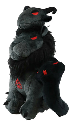 Greek Myth Chimera Lion Goat Head And Snake Head Tail Luxe Soft Plush Toy-3