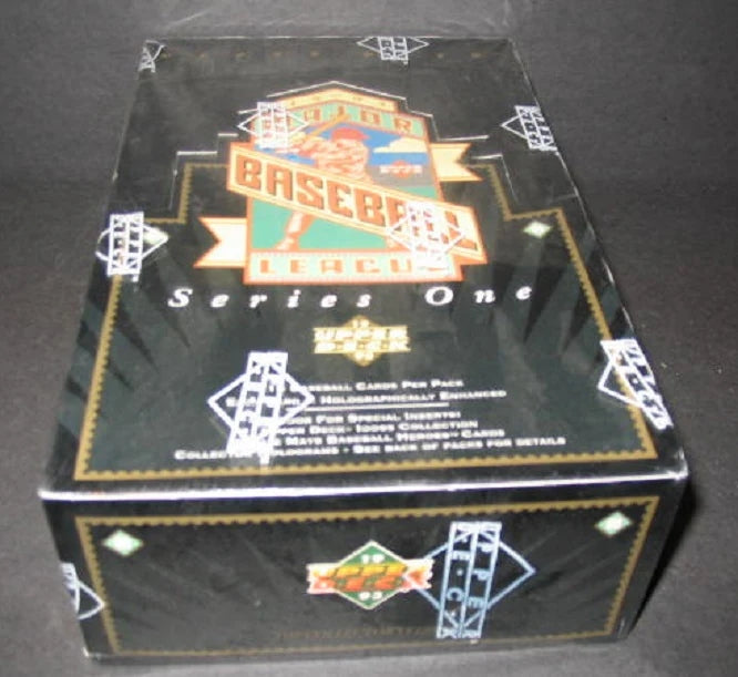 1993 Upper Deck Baseball Series 1 Box (Retail) (36/15)-1