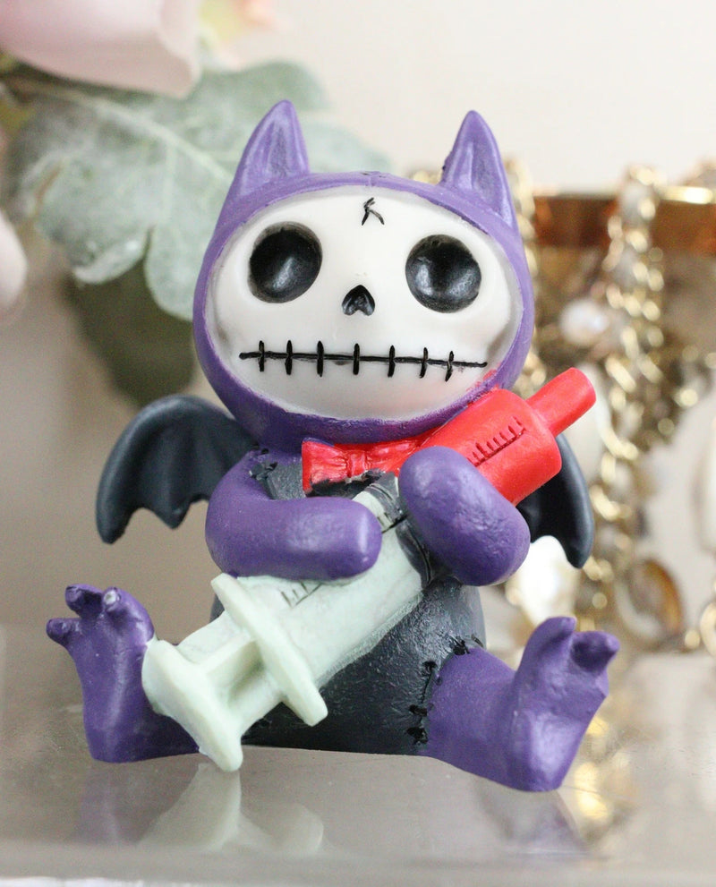 2.5" Tall Furrybones Flappy Vampire Bat Doctor Collectible Figurine-1