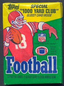 1986 Topps Football Unopened Wax Pack-1