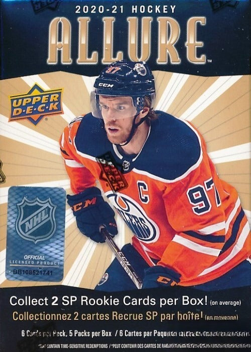 2020/21 Upper Deck ALLURE Hockey EXCLUSIVE HUGE Factory Sealed Blaster Box!-2