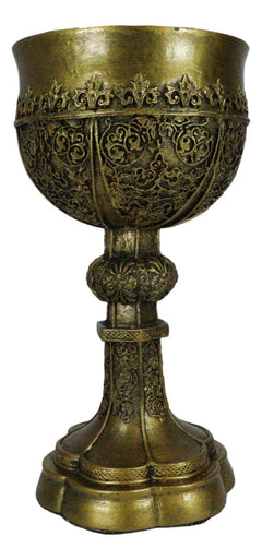 El Santo Grial de Merlín La Copa Dorada de la Vida Cáliz Copa Ceremonial Arturo-6