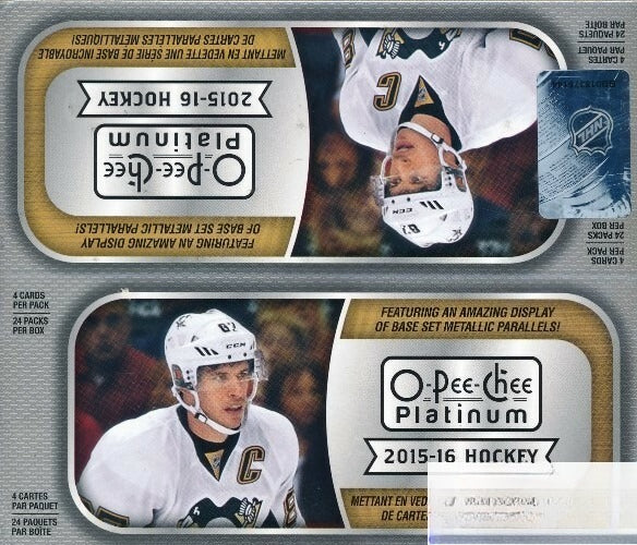 2015/16 UD OPC Platinum Hockey 24 Pack Factory Sealed Box! Connor McDavid RC YR!-1