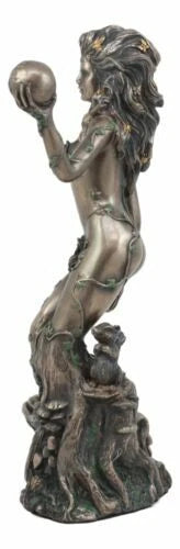 Greek Primordial Deity Gaia Holding Earth Statue Primal Mother Goddess Gaea Art-3