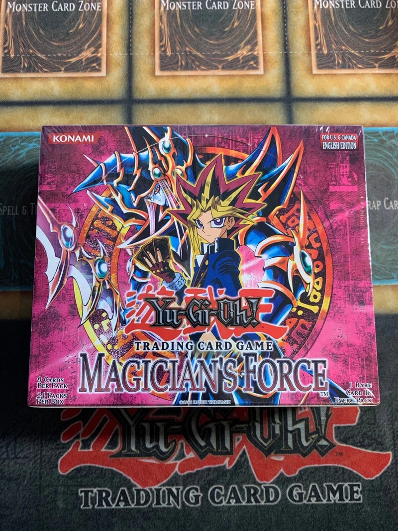 Yugioh Magician’s Force Factory Sealed Booster Box Brand New 24 Packs!-1