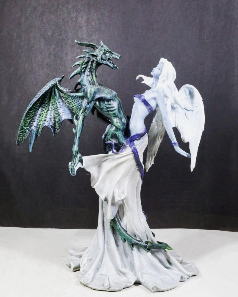 The Dark Chemical Wedding Union of Night Dragon and Morning Angel Figurine-1
