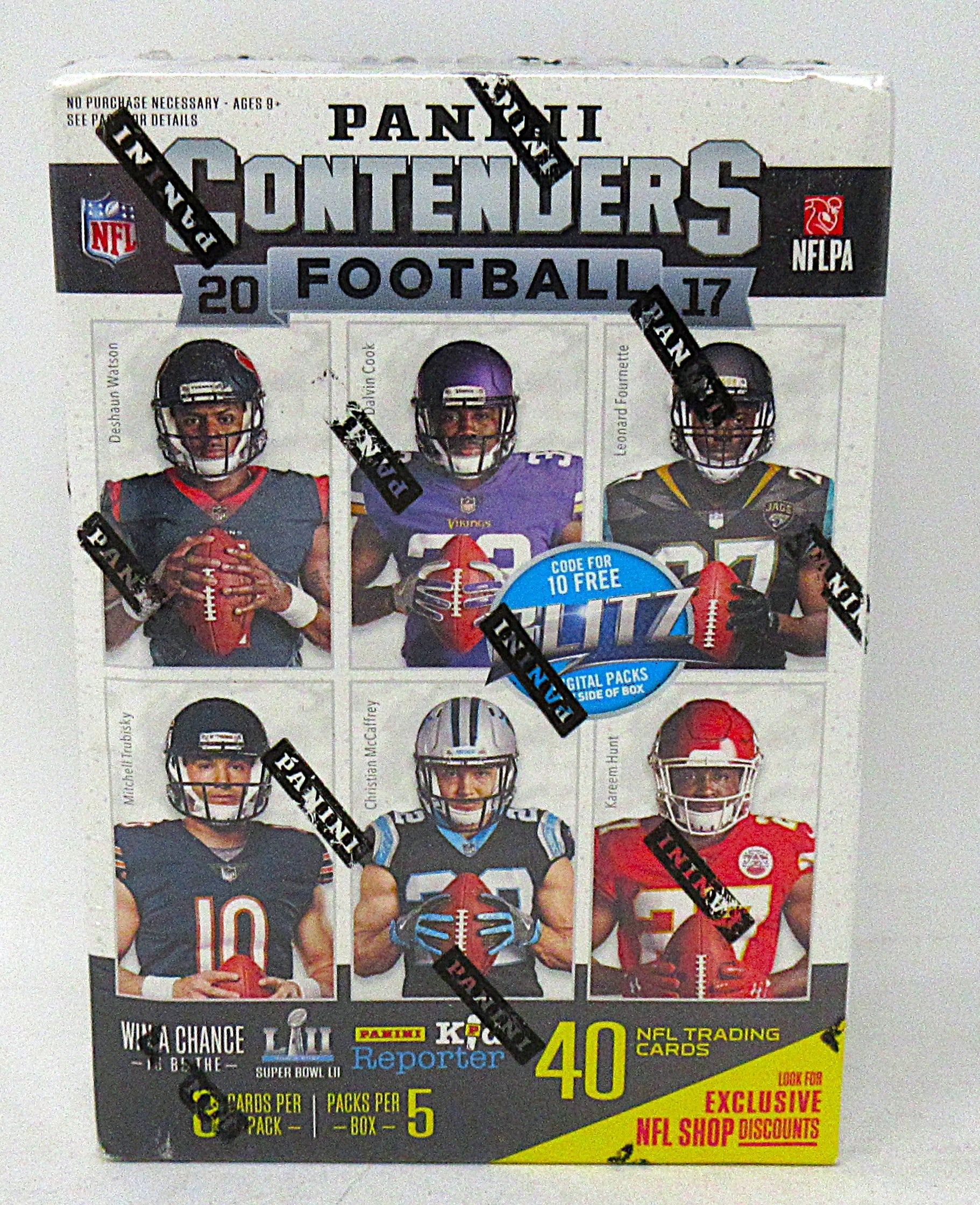 2017 Panini Contenders Football Blaster Box (5/8)-1