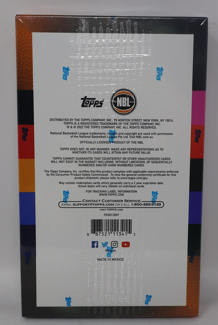 2022/23 Topps NBL Basketball Box (Hobby) (20/8)