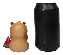 Furrybones Adorable Capybara With Watermelon Skeleton Figurine Furry Bones-4