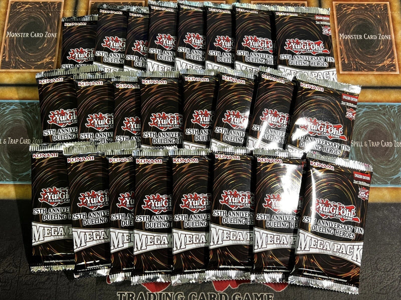 Yugioh X24 25TH Anniversary Tin: DUELING HEROES MEGA PACKS! Same As Box! Sealed!-1