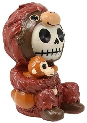 Furrybones Utan The Orangutan Hooded Skeleton Monster Collectible Sculptur-2