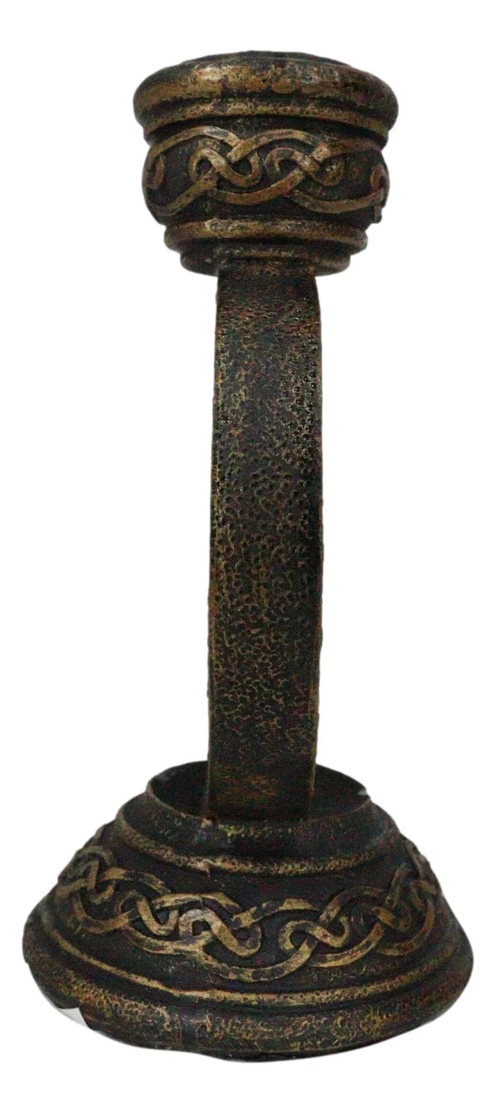 Celtic Witchcraft Wicca Sacred Pentagram Circle Backflow Incense Burner Figurine-5