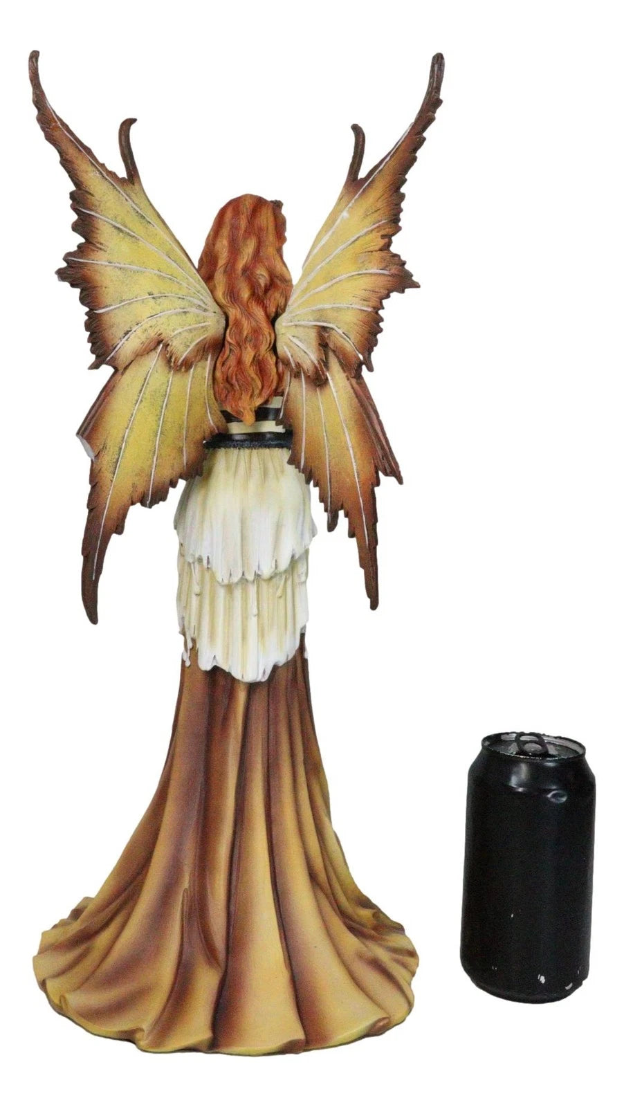 Large 18"H Fantasy Queen Bee Bumblebee Mother Fairy Carrying Honey Pot Statue