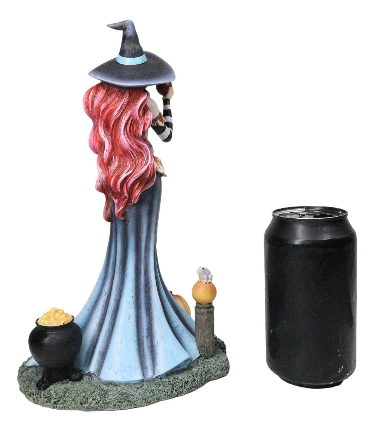 Amy Brown Halloween Pumpkins Ritual Poison Apple Witch Fantasy Magic Figurine-7