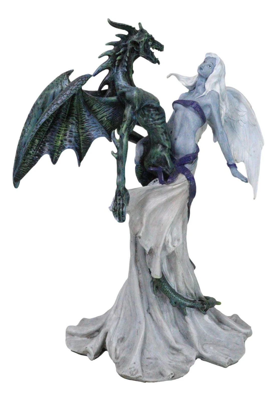 The Dark Chemical Wedding Union of Night Dragon and Morning Angel Figurine-8