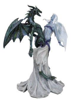 The Dark Chemical Wedding Union of Night Dragon and Morning Angel Figurine-8