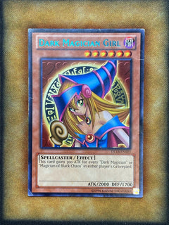 Yugioh Dark Magician Girl DL18-EN003 Duelist League Rare MP BLUE-1