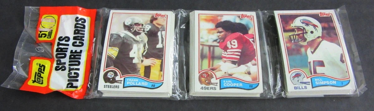 1982 Topps Football Unopened Rack Pack-1