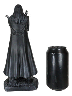 Assassin's Creed Hooded Grim Reaper Skeleton With Dual Beretta Pistols Statue-3