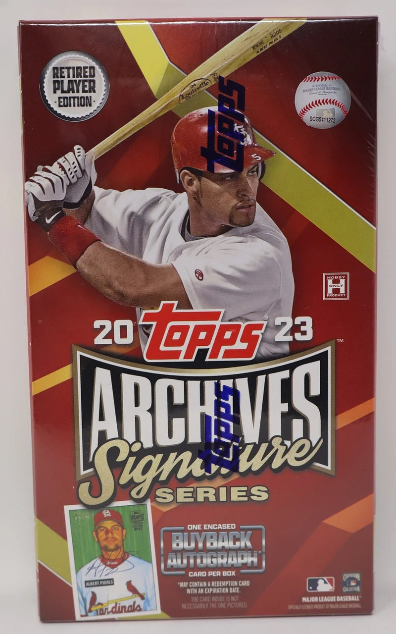 2023 Topps Archives Signature Series Baseball Box (Retired Player) (Hobby) (1)-1