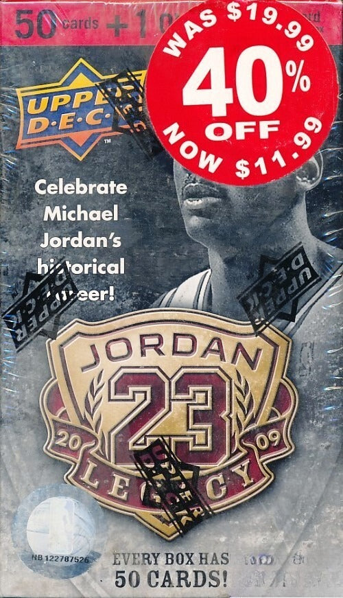 2009/10 UD Michael Jordan LEGACY Factory Sealed Box-Look for $10,000 1/1 AUTOS!-2