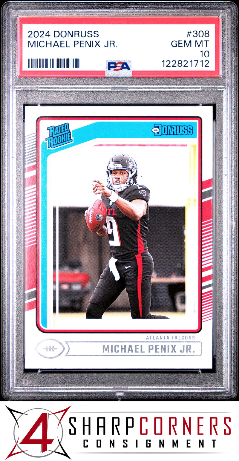 2024 PANINI ABSOLUTE #108 MICHAEL PENIX JR.2024 PANINI DONRUSS #308 MICHAEL PENIX JR.Paige Bueckers 2025 Panini Instant-3