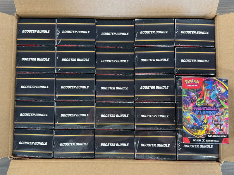 Pokemon Phantasmal Flames (ME02) Booster Bundle Factory Sealed CASE! 25 Bundles-1