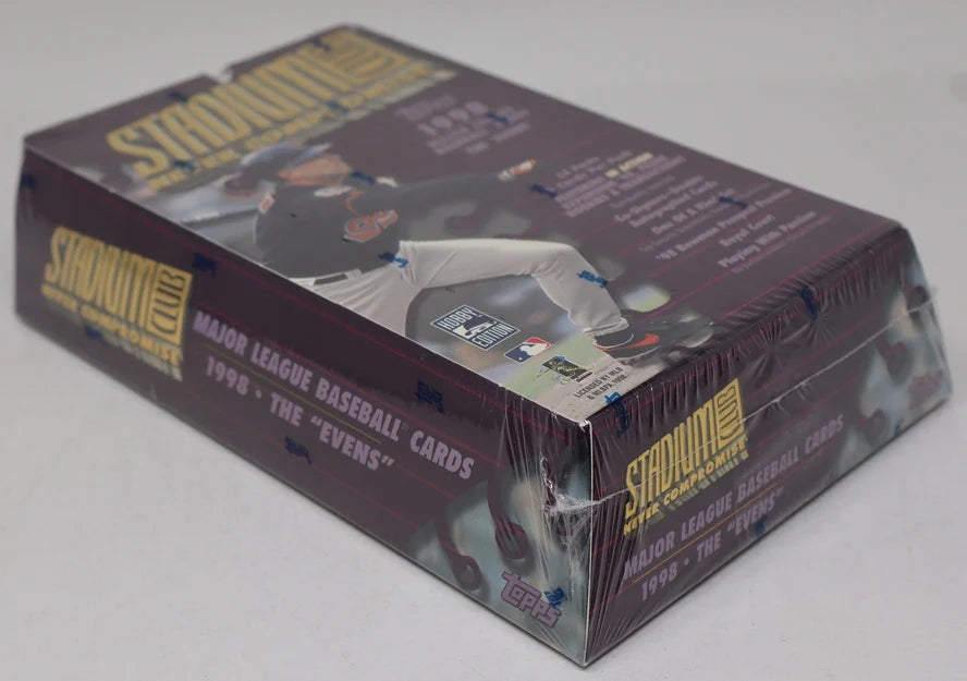 1998 Topps Stadium Club Baseball The Evens Box (Hobby) (24/9)