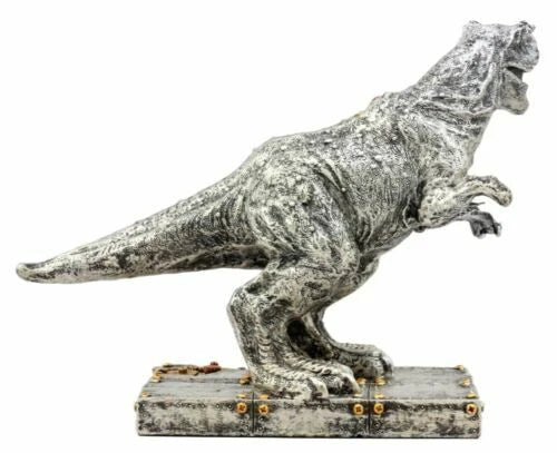 Steampunk T-Rex Figurine Jurassic Era Predator Tyrannosaurus Rex Statue Dinosaur-6