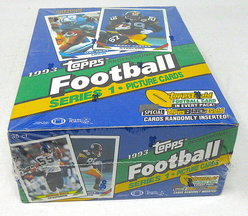 1993 Topps Football Series 1 Box (36/15)-3