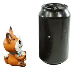 Furry Bones Fen Fen The Fox Skeleton Statue Furrybones Vulpes With Chicken-5